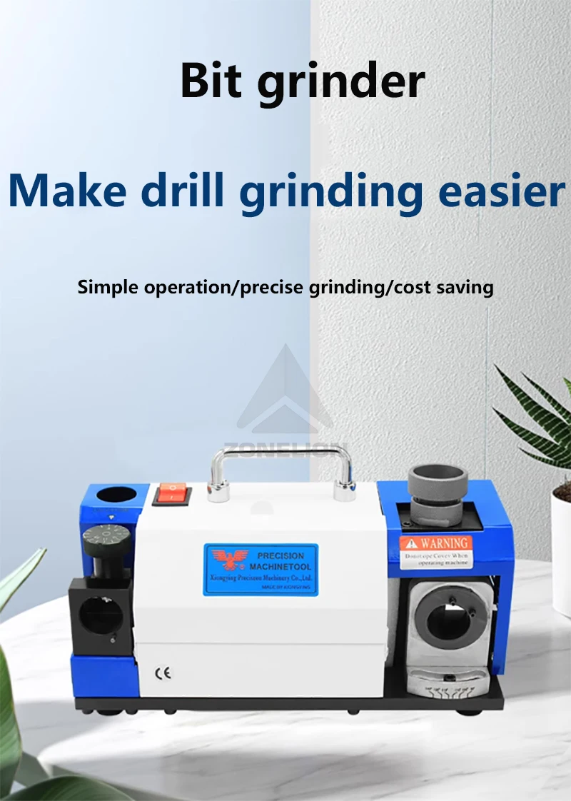Drill Bits Sharpening Grinder Universal Tool Grinder Machine Universal Plater- Chrome Edition Brush Plating