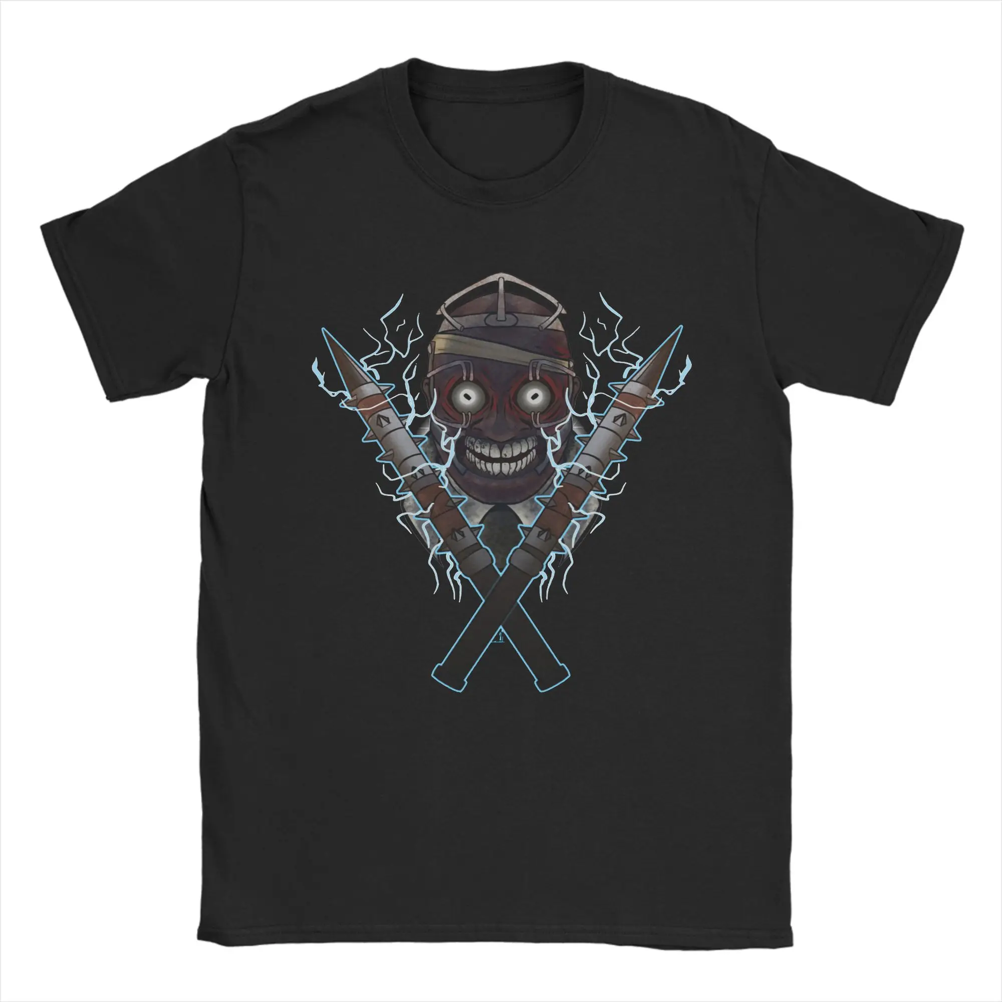 Men Women's The Doctor T Shirts Deads by Daylights  Horror Killers Game Dbd Cotton Clothes Novelty Short Sleeve Crew Neck Tees