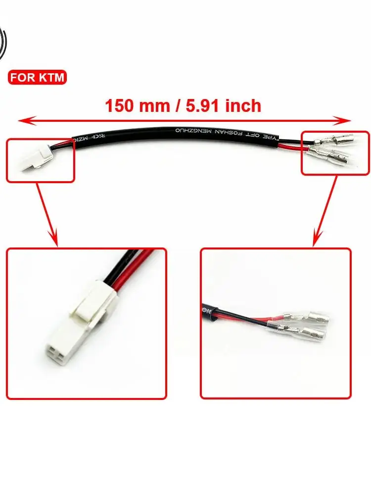 Faisceau de câbles de clignotant de moto pour Ktm 790 Adventure 125 390 1290, adaptateurs, connecteurs d'indicateur, prise adaptateur Super