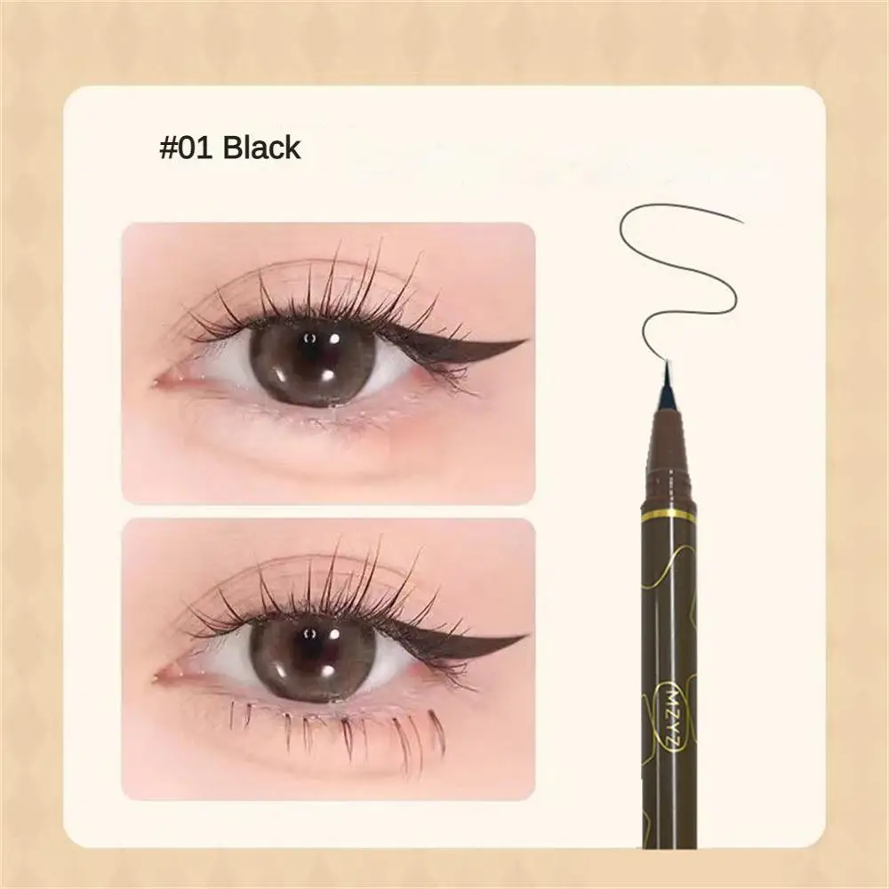 1~5PCS Ultra-fine Applications Waterproof Eyeliner Beautifully Long Lasting Eyeliner Precise Brush Tip Super Fine Eyeliner