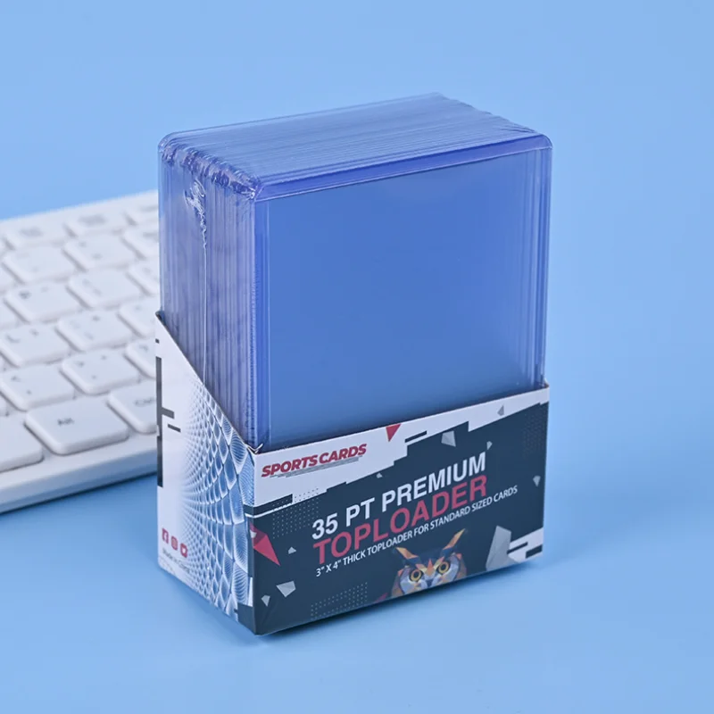 10-50 szt. przezroczystych osł – Card Top Loader recenzja i cena