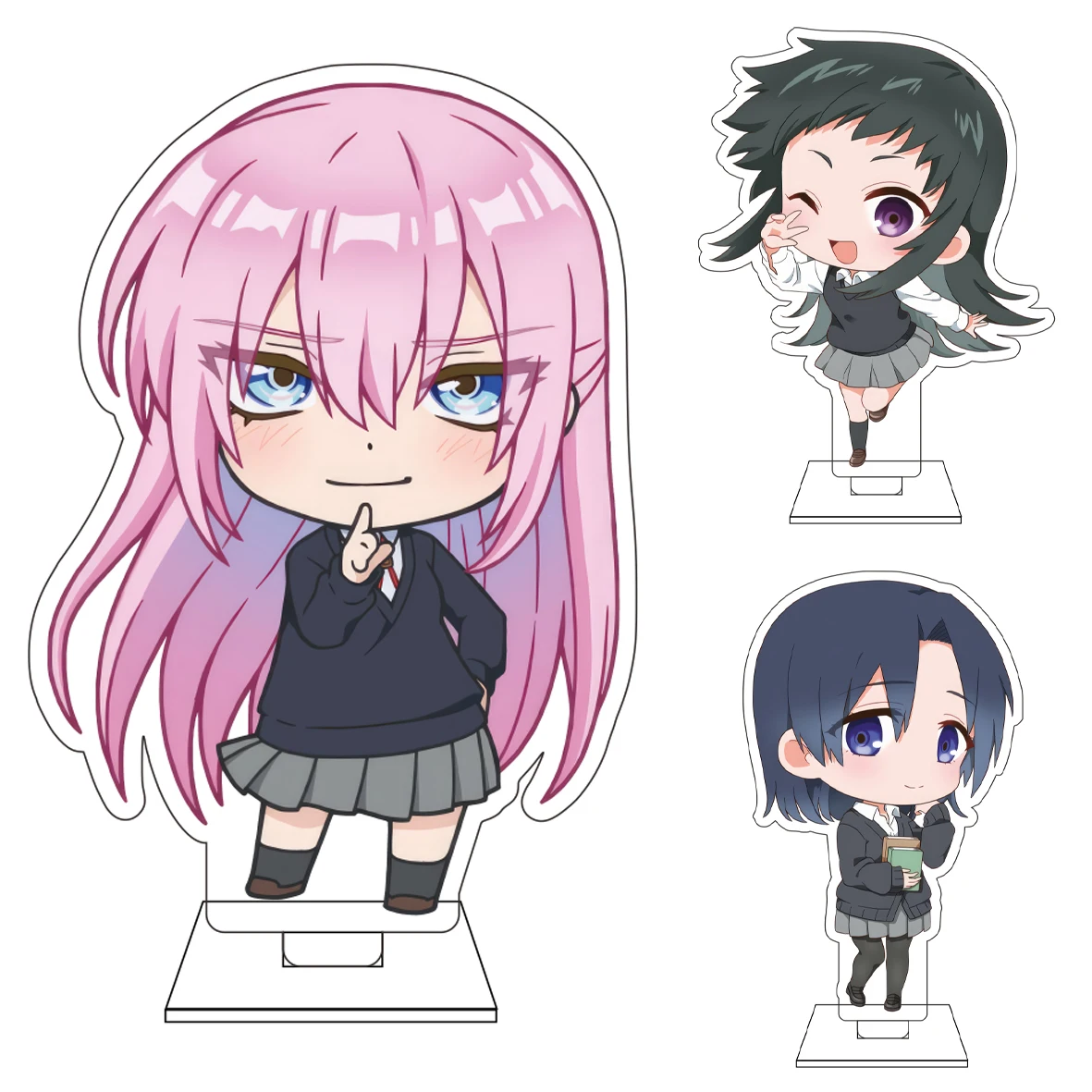 10CM Anime ‌ Shikimori's Not Just a Cutie Cosplay Niedliche Acryl-Figur mit Standplatte, Izumi Shikimori Ornamente, Geschenke