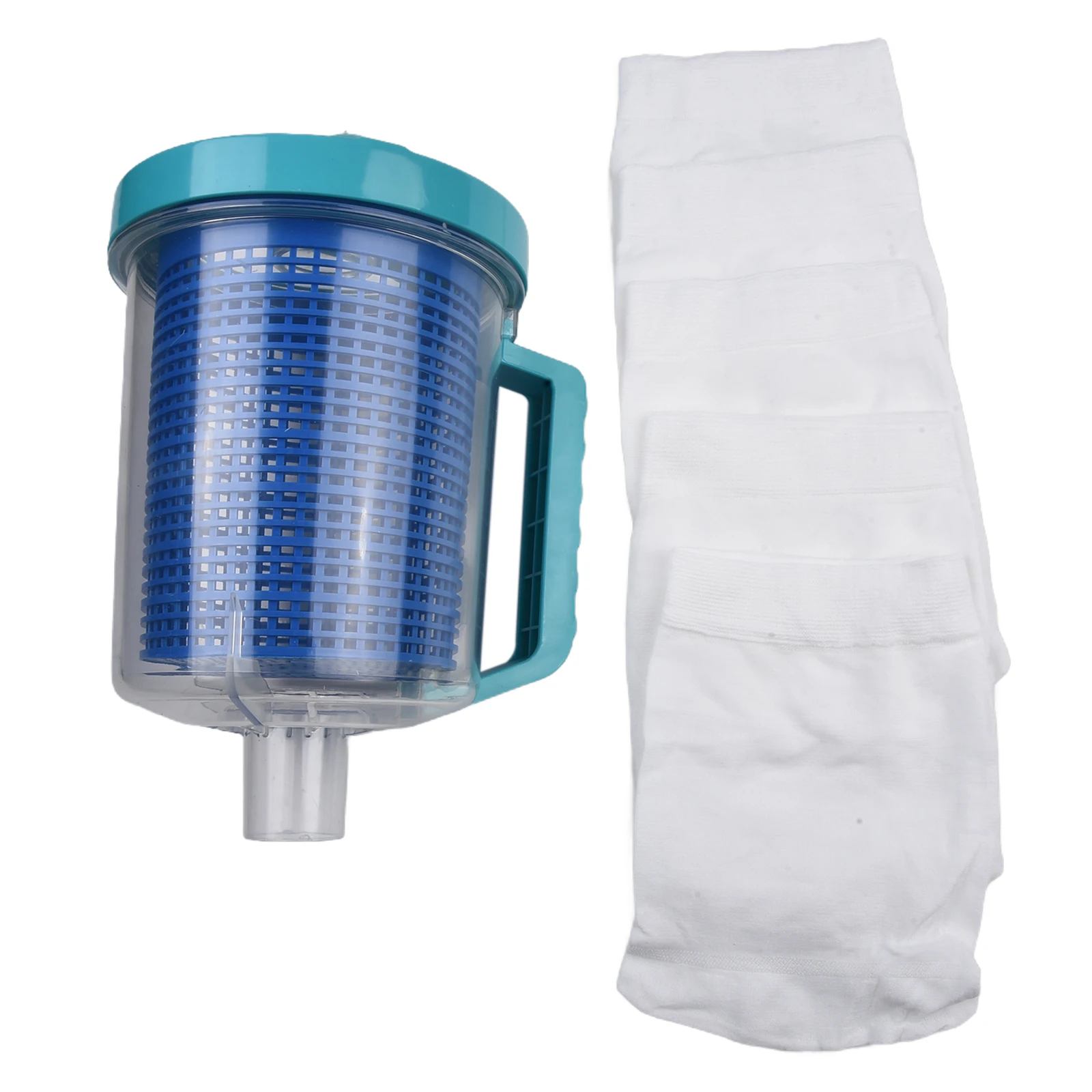 Clear Inline Pool Leaf Trap With Basket For Pentair R211084 For W560 For Zodiac W26705 Vacuum Cleaner Debris Catcher Tool