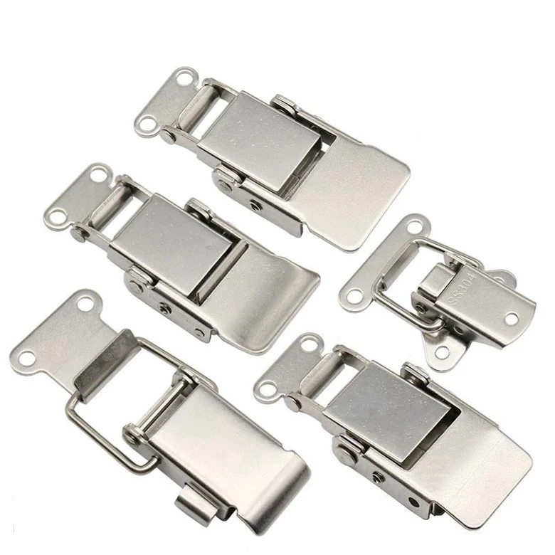 2 Stuks Bagage Hardware Lock Lente Gesp Voor Industriële Tassen En Doos Hasp 5807A Industriële Sterkte Tas Sluiting