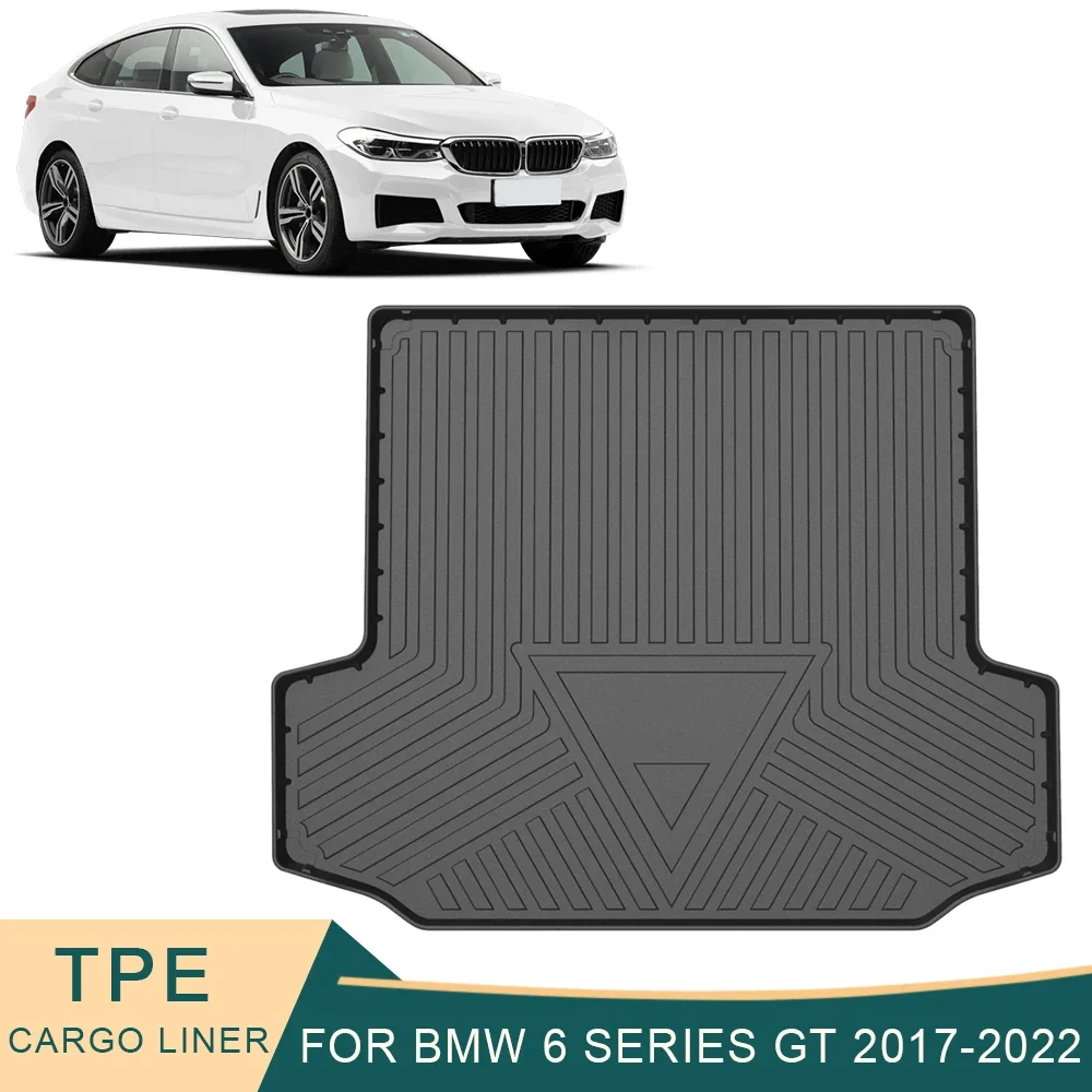 

For BMW 6 Series GT G32 2017-2023 Auto Car Cargo Liner All-Weather TPE Non-slip Trunk Mats Boot Tray Carpet Interior Accessories