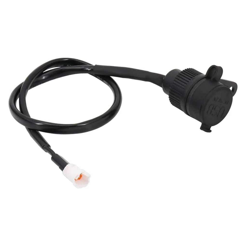 ABS دراجة نارية المزدوج شاحن USB التوصيل محول مأخذ التوصيل صالح ل MT07 MT-09 SP XSR900 الراسم 900