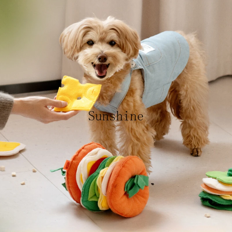 

Smell and Leak Food Puzzle Cat and Dog Snack Toys