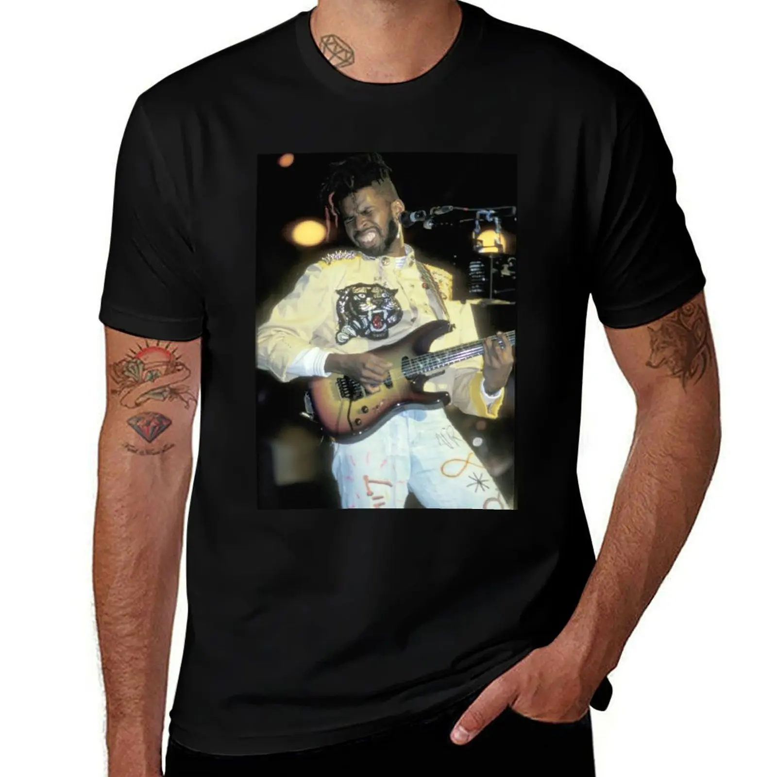 Vernon Reid Photograph T-Shirt Summer Fashion Casual Tee Shirt