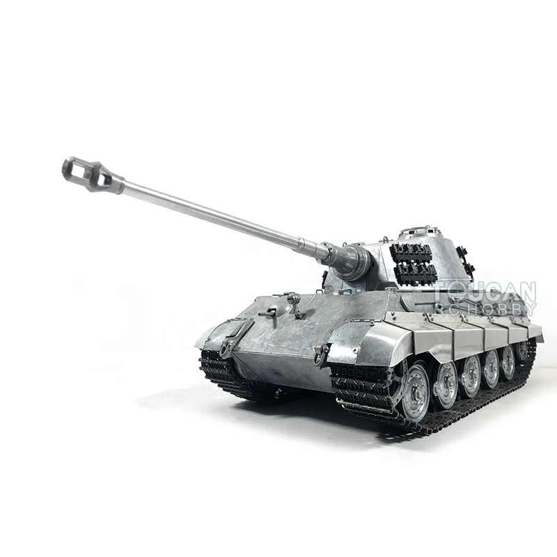 

Mato Metal 1/16 Немецкий King Tiger BB Ver KIT RC Tank 1228 управляемая модель панзера