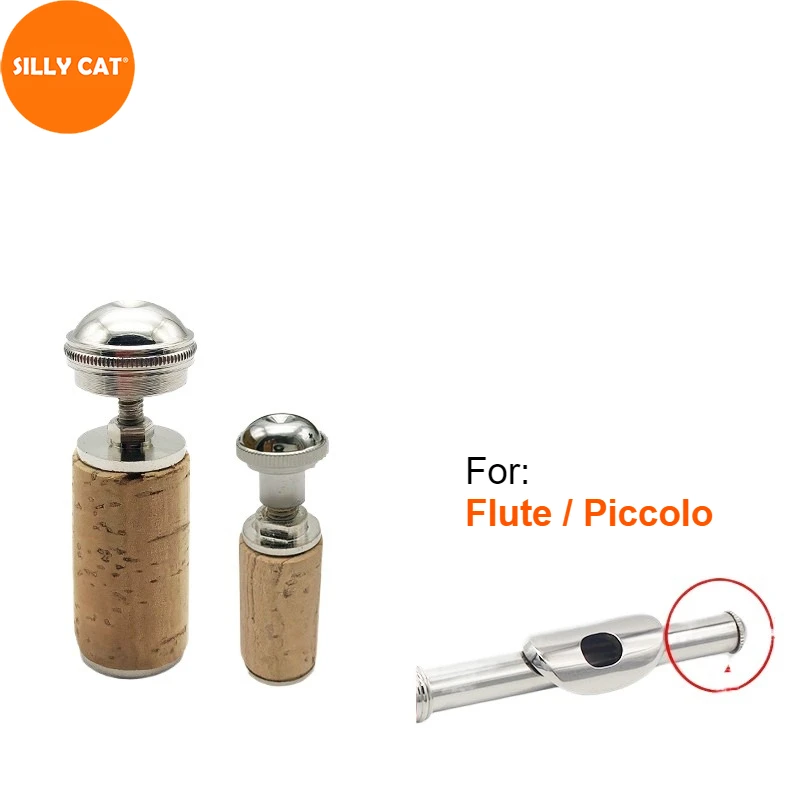 16 hole 17 hole 18 hole Flute Piccolo Headstock Reflector Brass Piccolo Flute Tuning Board Set Cork Stopper