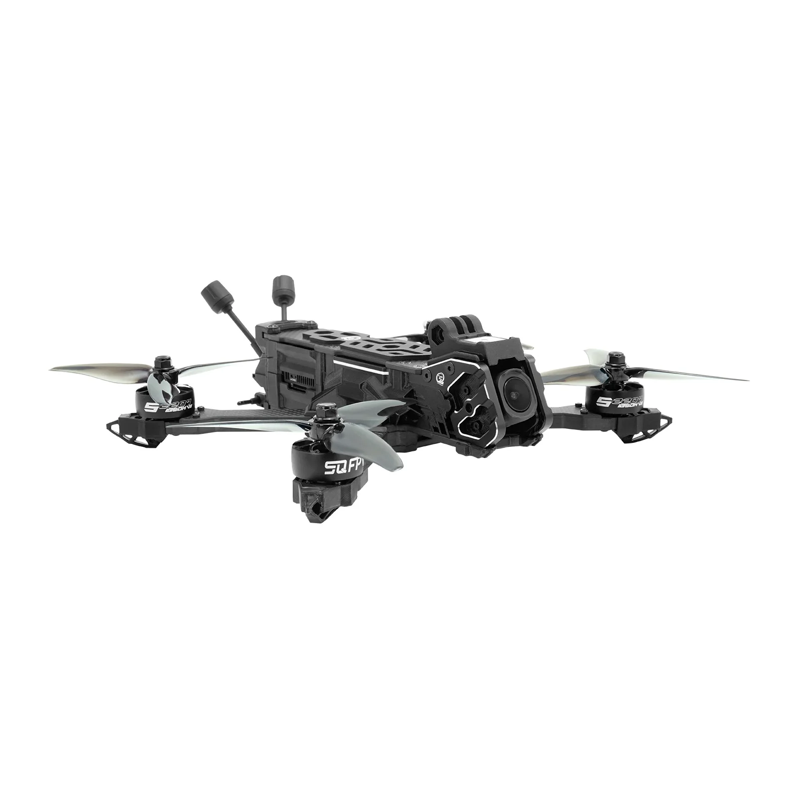 SEQURE SQFPV Heison 5X V2 quadrirotor 6S/8S Freestyle Cine FPV Drone 5 pouces avec HD DJI O4 Air Unit Pro caméra/analogique VTX