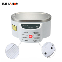 Ultrasonic Cleaner Bath For Jewelry Parts Glasses Manicure Stones Cutters Dental Razor Ultrasound Sterilizing Machine Digital