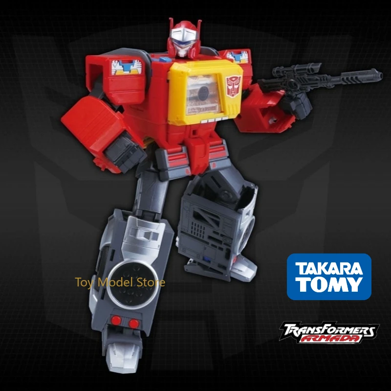 In Stock Takara Tomy Transformers Japanese Version LG-27 Recorder Premium Action Figures Collectible Ornaments Popular Toy Gifts