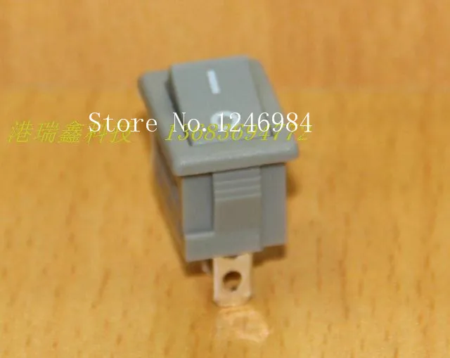 [SA]R9-22A power switch HIGHLY HIGHLY 250V2A gray feet two tranches boat type switch R9-00---200pcs/lot