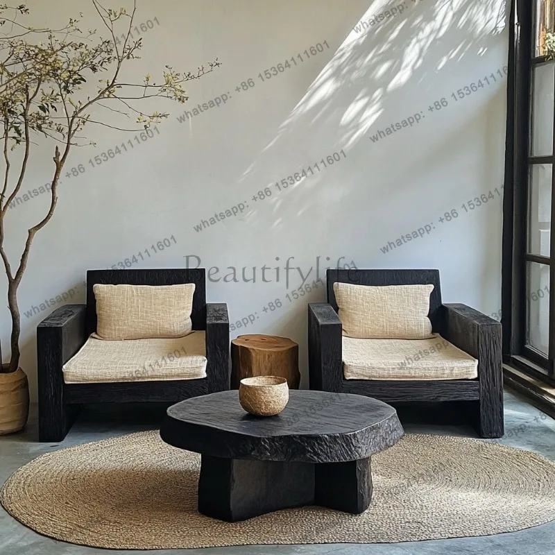 

LJY Plastic Retro Garden Furniture Sets Upholstery Garden Garden Furniture Sets Fabric Plastic Giardino Arredo Patio Furnitures
