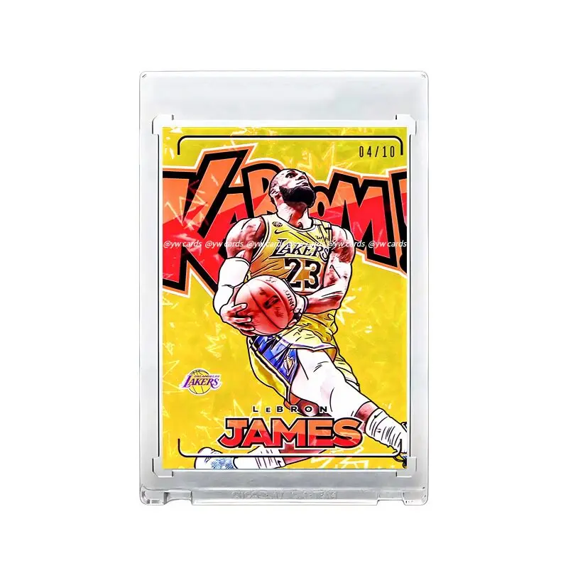 TOPPS Star-kaart Stephen Curry Kobe Bryant DIY zelfgemaakte Xtreme Game speelgoed stof verzamelkaart Kerstverjaardagscadeau - afbeelding 1
