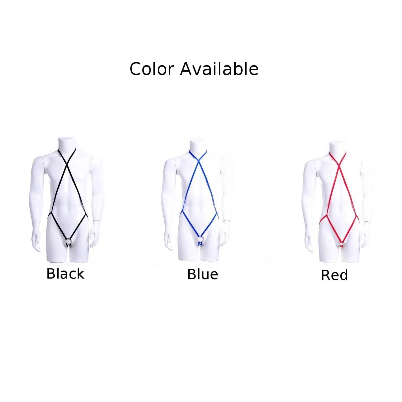 بدلة جسم رجالية مثيرة عارية الظهر ، ثونغ صلب ، ملابس داخلية مثيرة ، خاتم الديك ، ملابس داخلية ، جمبسوت مفرغ ، سلاسل جي بأربطة