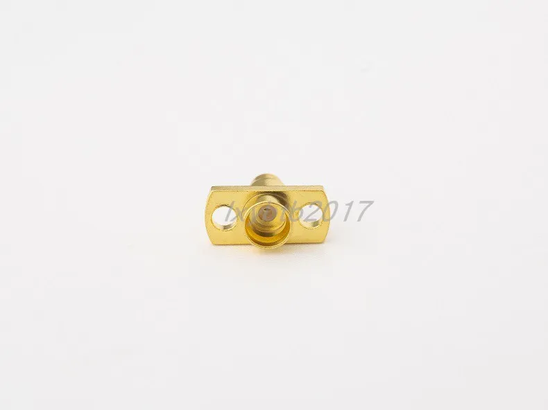 

RF coaxial connector SMP-JFB2 two-hole flange mounting hole spacing 7.2mm Adaptation RG405 mating 086