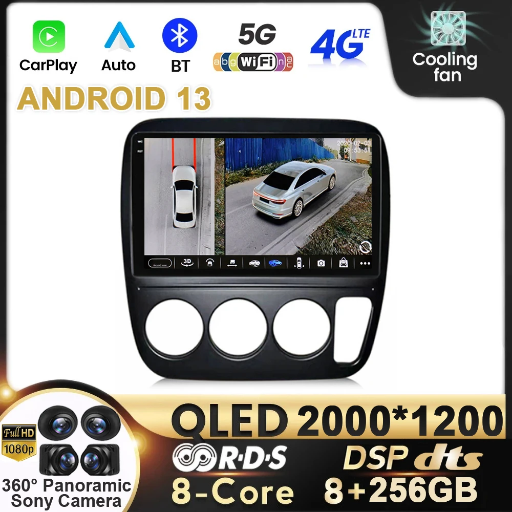 

Car Raido Android 13 For Honda CRV CR-V 1996-2006 Auto Multimedia Video Player GPS Navigation Carplay Autoradio Audio Stereo BT