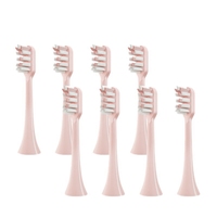 8Pcs Replacement Toothbrush Heads for  SOOCAS V1X3/X3U X1/X3/X5 Electric Tooth Brush Heads Pink