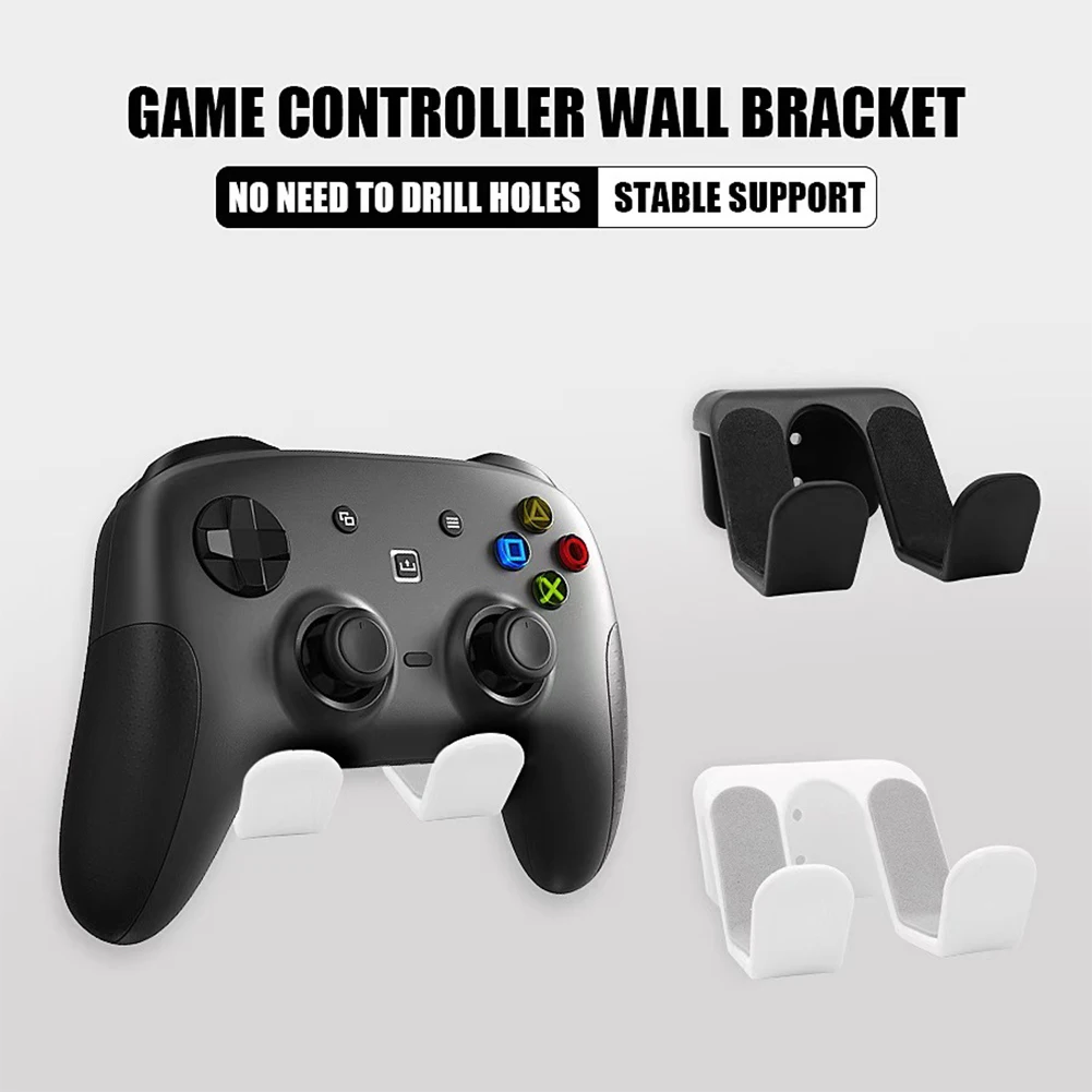 Universeller Kopfhörerständer, selbstklebender Kunststoff-Wandhalter, Headset-Halterung unter dem Schreibtisch, Unterstützung für Gaming-Kopfhörerhalterung – Detail 7