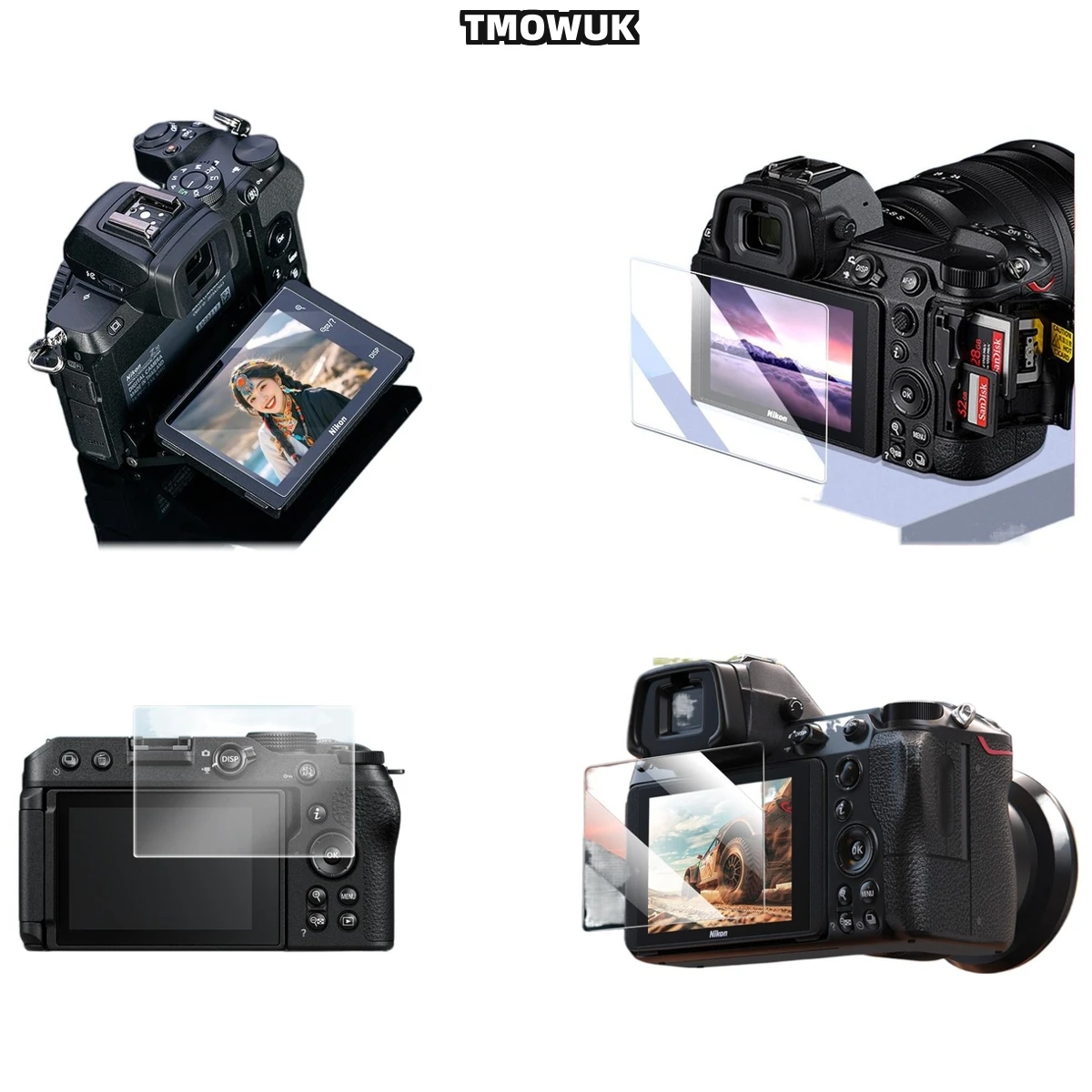 

For Nikon Z50 Waterproof Screen Protector - 9H Tempered Glass Film With Anti-Fog & Shockproof Design