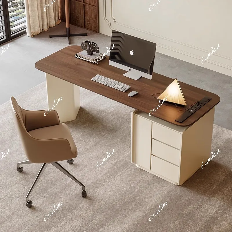 

Executive Wooden Office Desk Drawer Design Storage Organizers Office Desk Minimalist Computer Mesas Escritorio Trendy