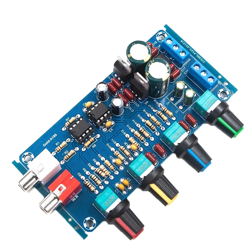 Dual NE5532 Tone Control Board Pre Amplifier with High Mid Low Volume and Deep Bass Adjustment