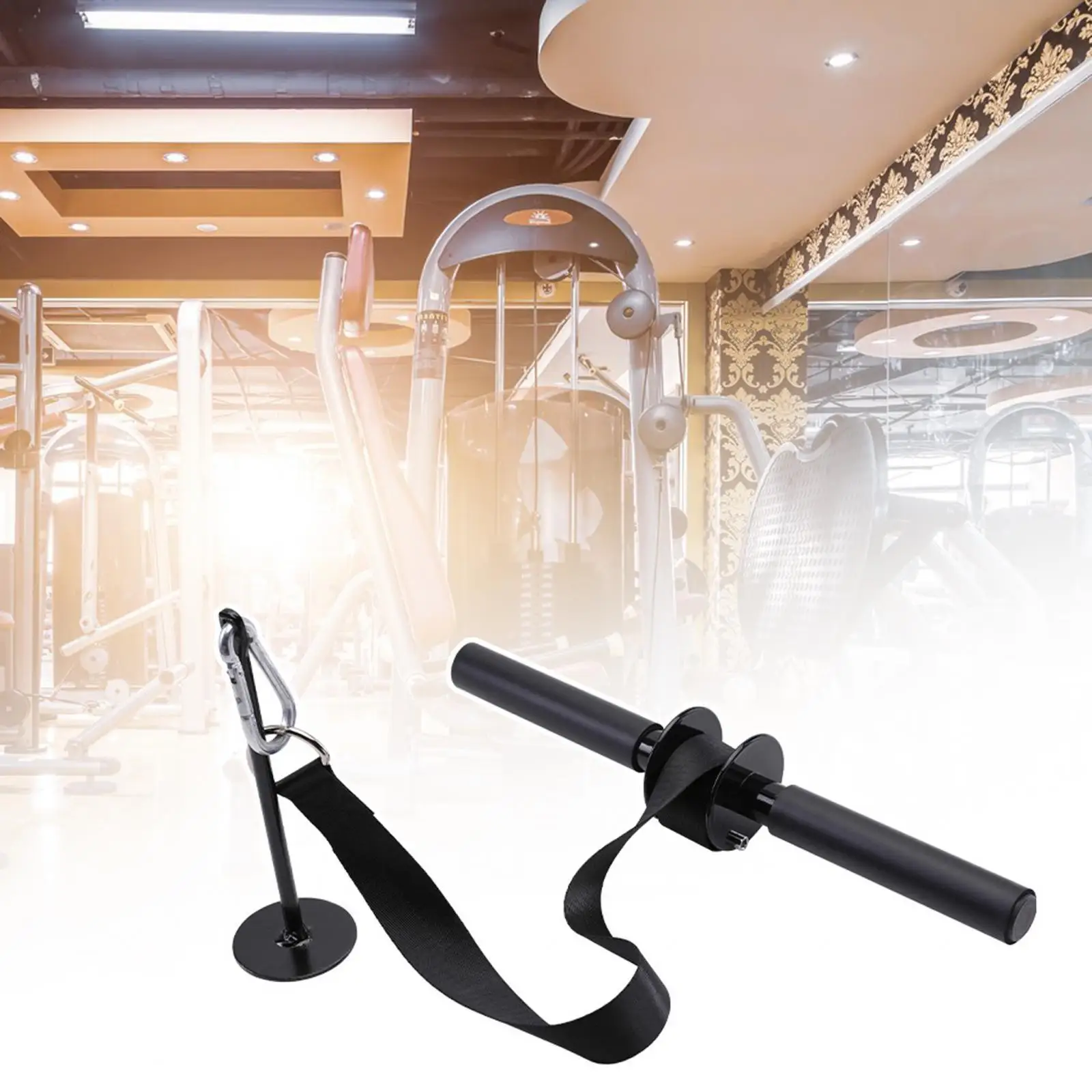 Wrist Roller Curler Adjustable Weight Forearm Blaster for Home Fitness Gym