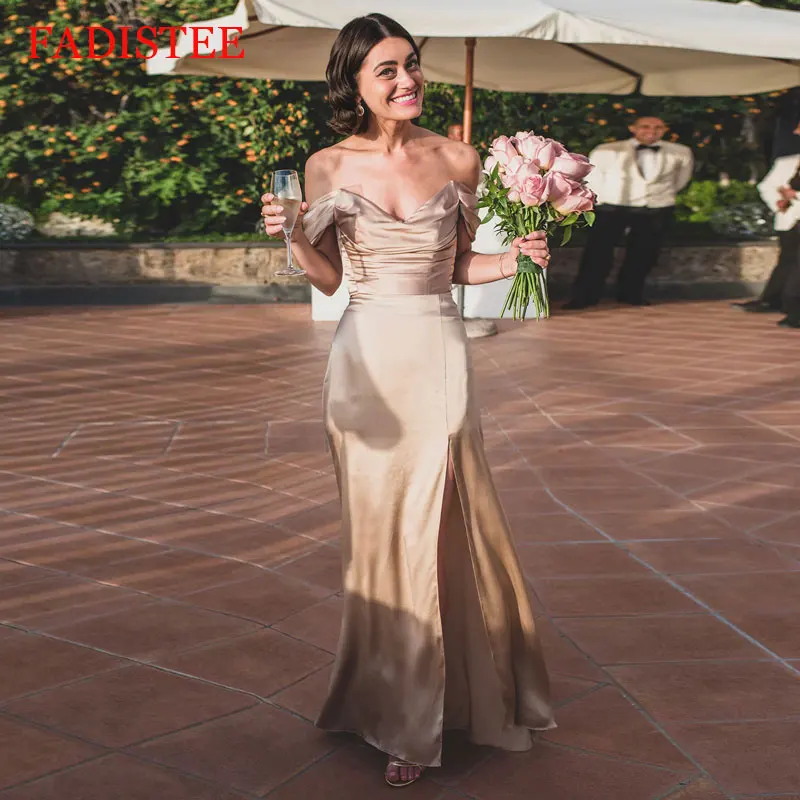 

Prom Dresses Sexy Mermaid Side Slit Evening Dress Floor Length Formal Party Dress Robe Soirée Femme Dresses For Women 2023