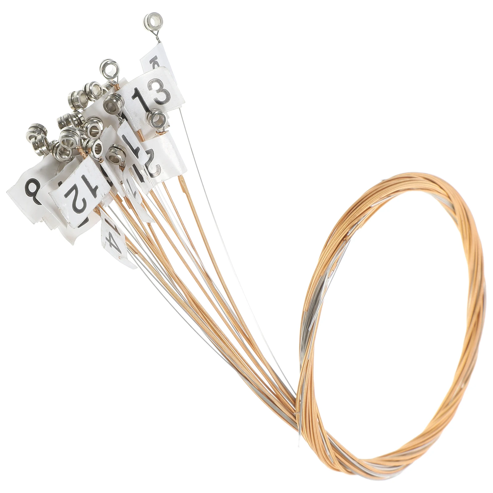 

Lira Strings Lyre Instrument Part Music Accessories Musical Steel Wire Parts Brass