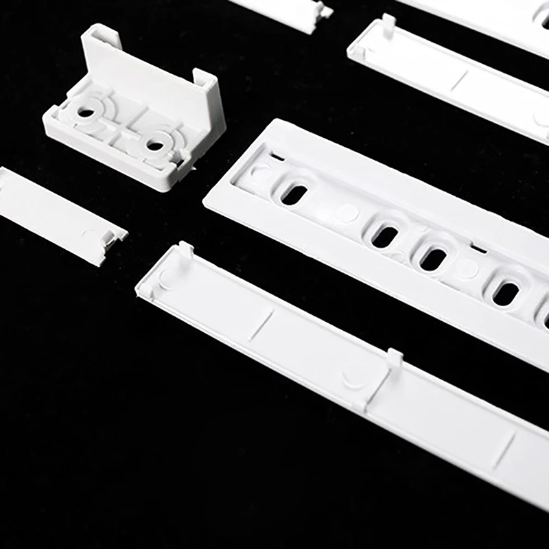 1Set Built-in Refrigerator Slide Rail Mounting Kit Fridge Door Sliding Guide Mobile Slides New