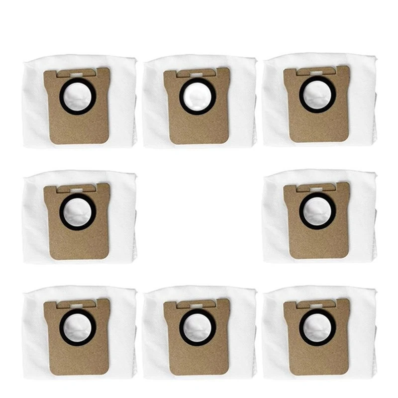 8PCS Robot Vacuum Cleaner Dust Bag Accessories For Dreame Bot L10S Ultra/Mijia B101CN/Dream S10 S10 Pro