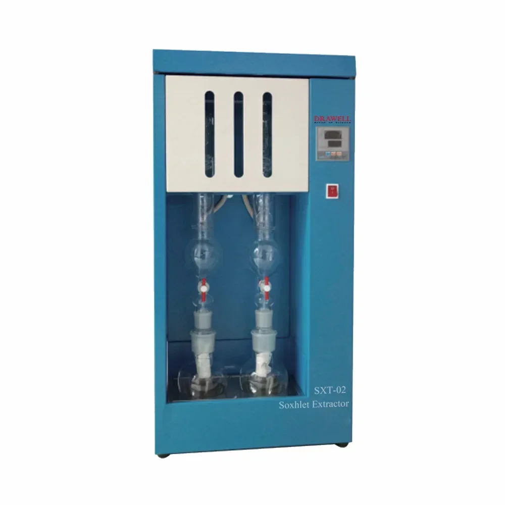 

Soxhlet Extractor Analyzer for Food Grain Feed Oil Soil Wool Grease - Laboratory Extraction Instrument