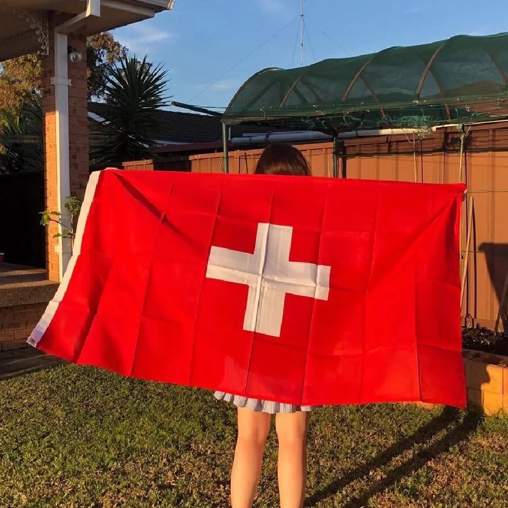 90X150Cm White Cros… - image