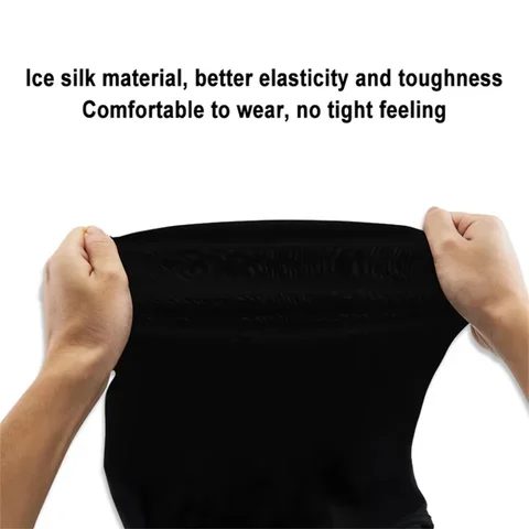 Черная шапка-балаклава для косплея без отверстий из спандекса для женщин и мужчин, имитирующая шлем CS, защита от солнца и ультрафиолета, для велосипеда, мотоцикла, лыжной маски маска обезьяны купить - №2