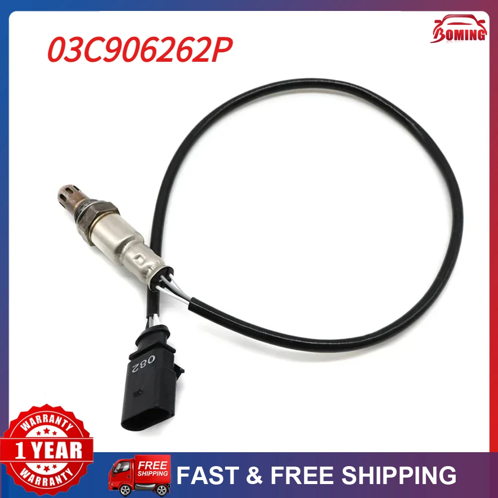 

New Air Fuel Ratio Lambda O2 Oxygen Sensor 03C906262P For Audi A4 A6 Q7 Seat Mii Skoda Citigo Fabia Rapid Roomster OZA629-V6