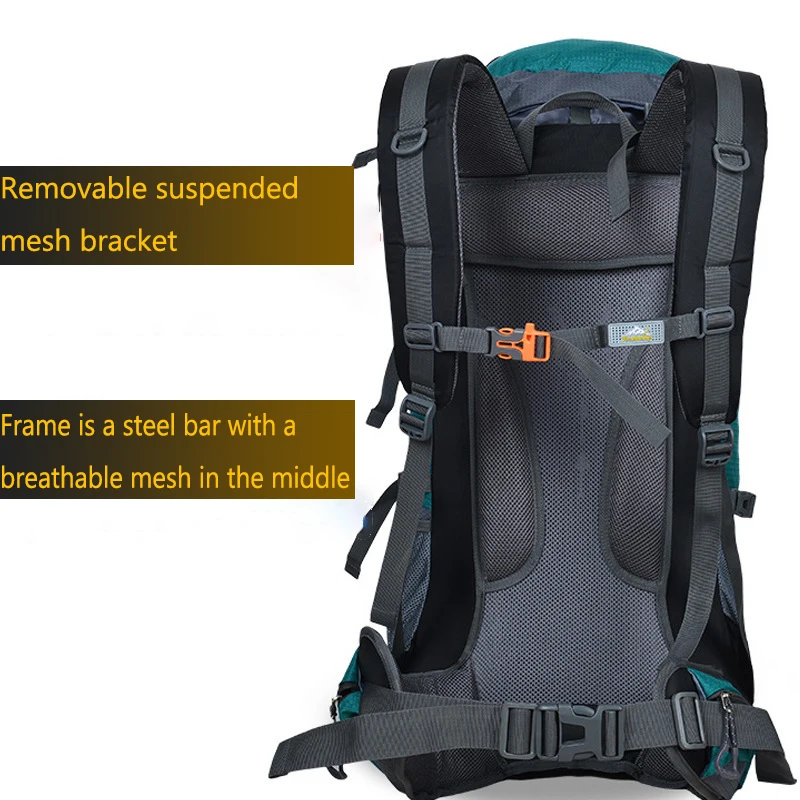 Camping Outdoor Backpack Mountaineering Bags 80+5L