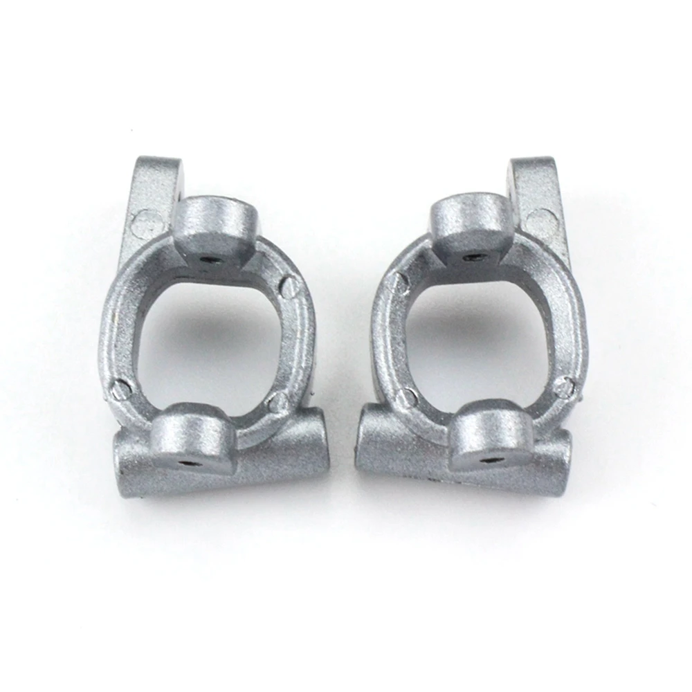 2Pcs Metal Front C Hub Carrier Caster Block Base C for Wltoys 144001 144002 1/14 RC Car Spare Parts Accessories