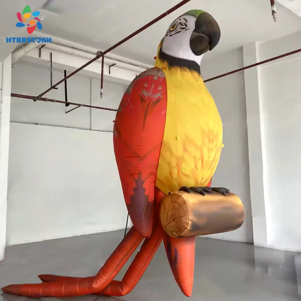 นกแก้วเป่าลมยักษ์สูง 3 ม./4 ม. สำหรับโฆษณา