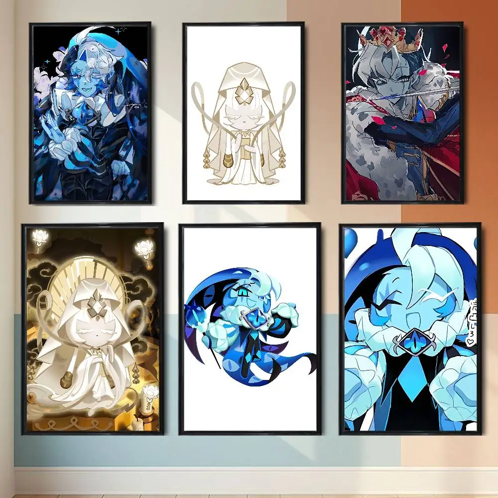 Mystic Flour Shadow Milk Cookie CRK Wall Art Anime Canvas Painting Poster For Living Room Decoration Picture Home Decor