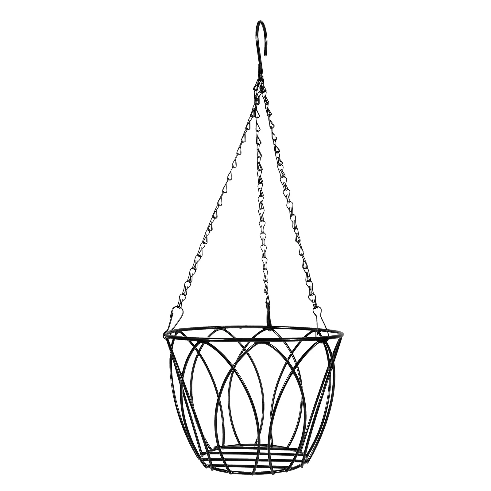 

Balcony Hanging Flowerpot Holder Iron Art Plant Stand Outdoor Gardening Planter Storage Rack Flowerpot Hanger Hanging Planters