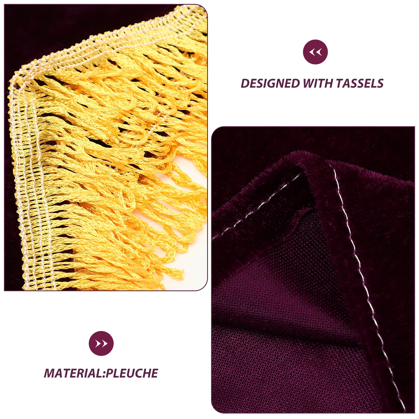

Upright Piano Protective Cover Golden Velvet Half Drape Dust Proof Color Keyboard Instrument Accessory