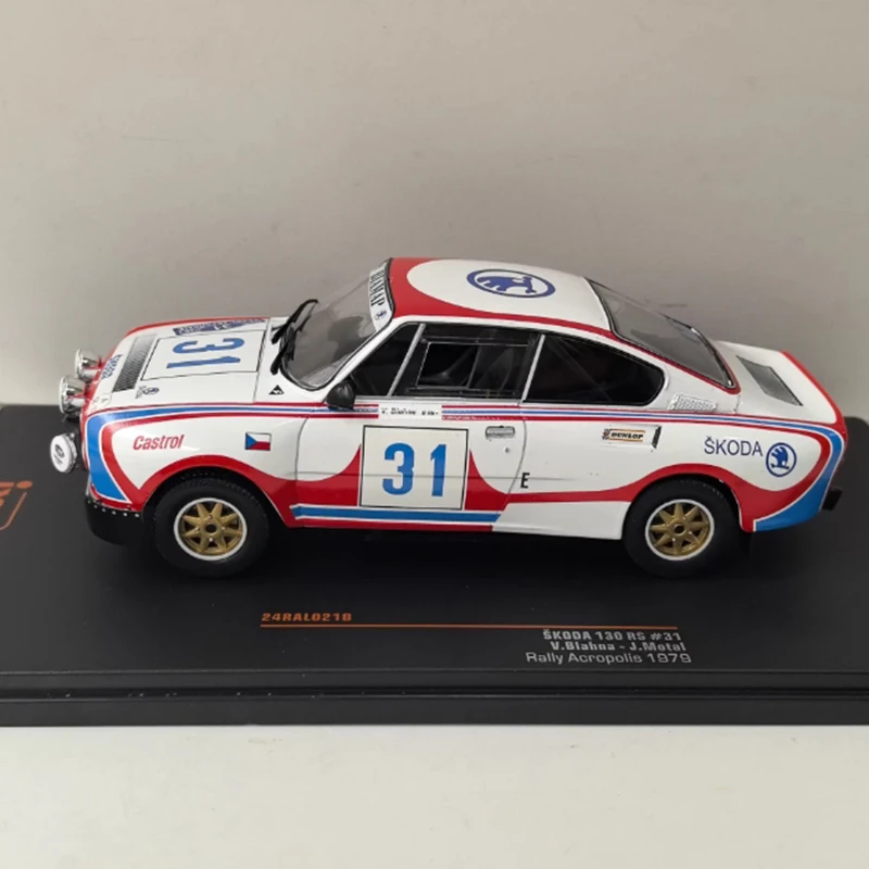 

IXO 1/24 Scale 130 RS #31 1979 Alloy Simulation Car Model Static Collection Decorated Holiday Gifts Toys Souvenir Gift
