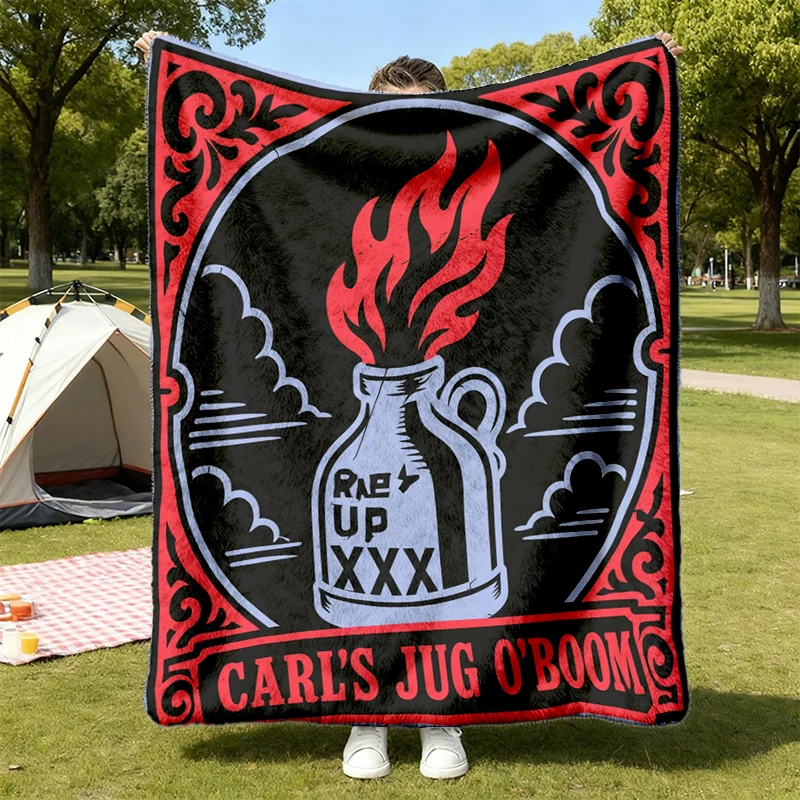 Dungeon Crawler Carl, Carl's Jug O'Boom, Dcc, Carl Jug O Boom, Flannel Blanket