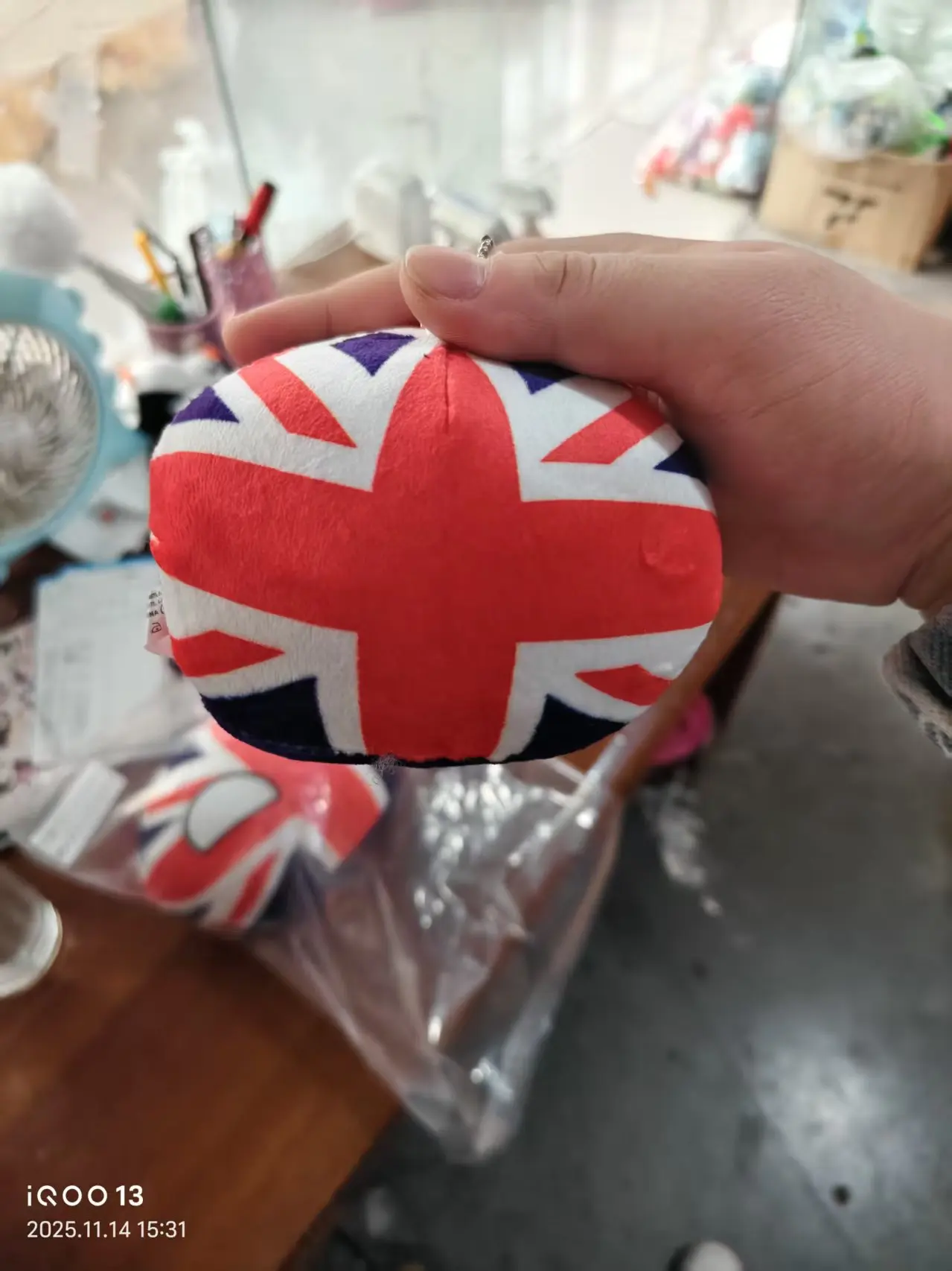 Bola de Polonia, almohada de bola británica, mercancía de Anime, muñeca Cos, juguete de peluche, colgante, bola nacional