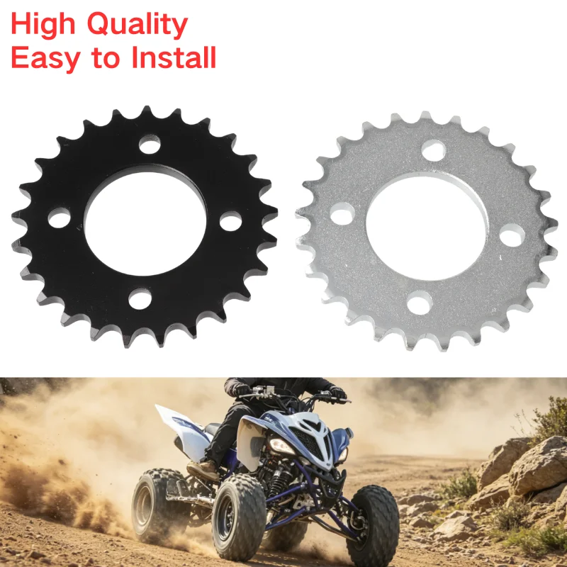 420/428 Chain 25 Teeth Rear Chain Sprocket For Go-Kart 70CC 90CC  110cc 125cc 140cc 250CC Pit Dirt Bike ATV Quad Bike Motorbike