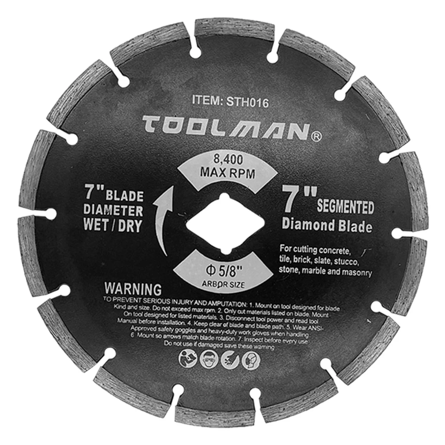 1pc 180 stone cutting blade 7 inch saw blade marble cutting blade 180 marble machine cutting blade slotting blade