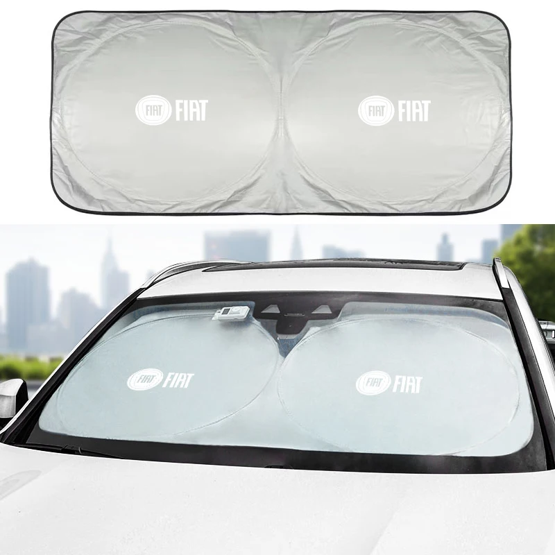 Auto Windschutzscheibe Sonnenschutz Visier UV Schutz Schild Für FIAT 500 Abarth Punto Tipo Panda Ducato Stilo Fiorino Doblo Bravo