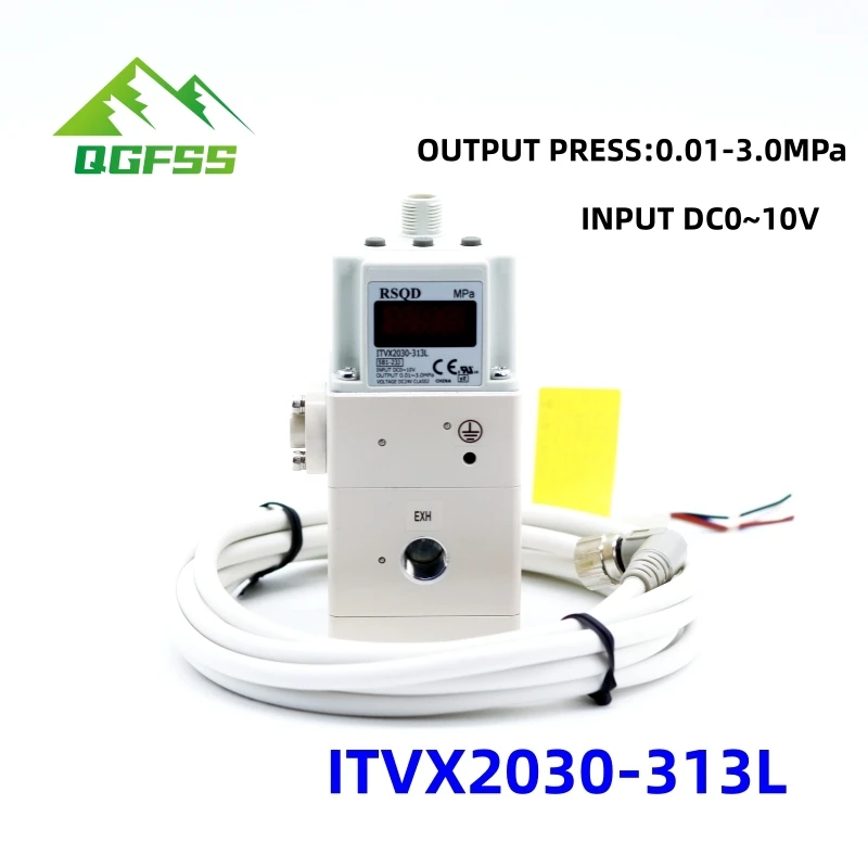 SMC type High pressure proportional valve Regulator ITVX Full range Electro Pneumatic Proportional Solenoid Valve ITVX2030-313BL